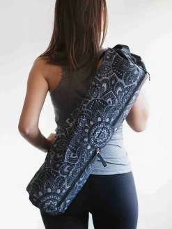 YDLAB01 Yoga Design Lab Mat Bag - Mandala Charcoal