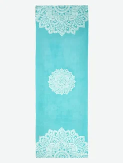 Clearance YDLAB01 Yoga Design Lab Yoga Mat Towel - Mandala Turquoise