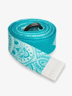 Discount YDLAB01 Yoga Design Lab Yoga Strap - Mandala Turquoise