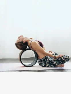 Clearance YDLAB01 Yoga Design Lab Yoga Wheel - Mandala Black