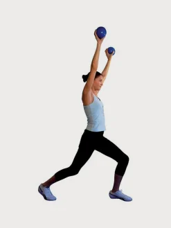 Clearance YOGAMA02 Yoga-Mad Pair of Soft Pilates Weights - 0.5kg