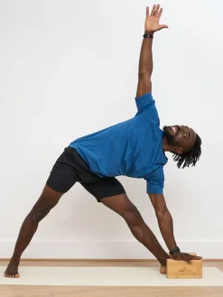 New Yogamatters Bamboo Brick Pair