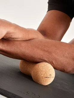 Hot FUHENG01 Yogamatters Cork Peanut Massage Roller