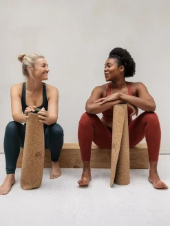 Discount DIVER01 Yogamatters Eco Cork Yoga Mat - Green
