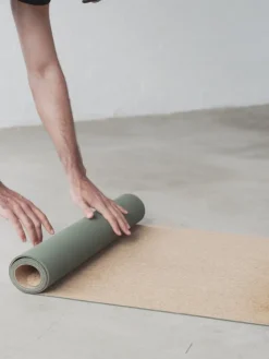 Discount DIVER01 Yogamatters Eco Cork Yoga Mat - Green