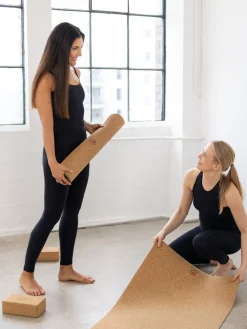 Discount DIVER01 Yogamatters Eco Cork Yoga Mat - Green