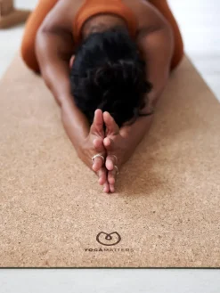 Hot FUHENG01 Yogamatters Eco Cork Yoga Mat - Black - Box of 6
