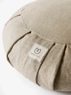 Discount LOYALE01 Yogamatters Hemp Buckwheat Zafu Meditation Cushion - Natural