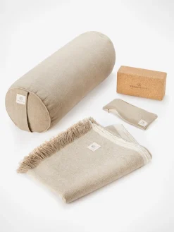 New Yogamatters Hemp Restorative Yoga Kit Natural