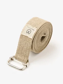 New LOYALE01 Yogamatters Hemp Yoga Belt - Natural