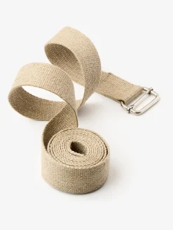 New LOYALE01 Yogamatters Hemp Yoga Belt - Natural