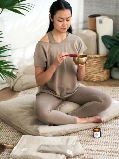 Sale LOYALE01 Yogamatters Hemp Zabuton - Natural
