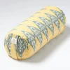 Online LOYALE01 Yogamatters Ikat Round Buckwheat Bolster – Yellow