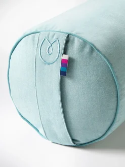 Sale LOYALE01 Yogamatters Organic Cotton Chambray Buckwheat Bolster