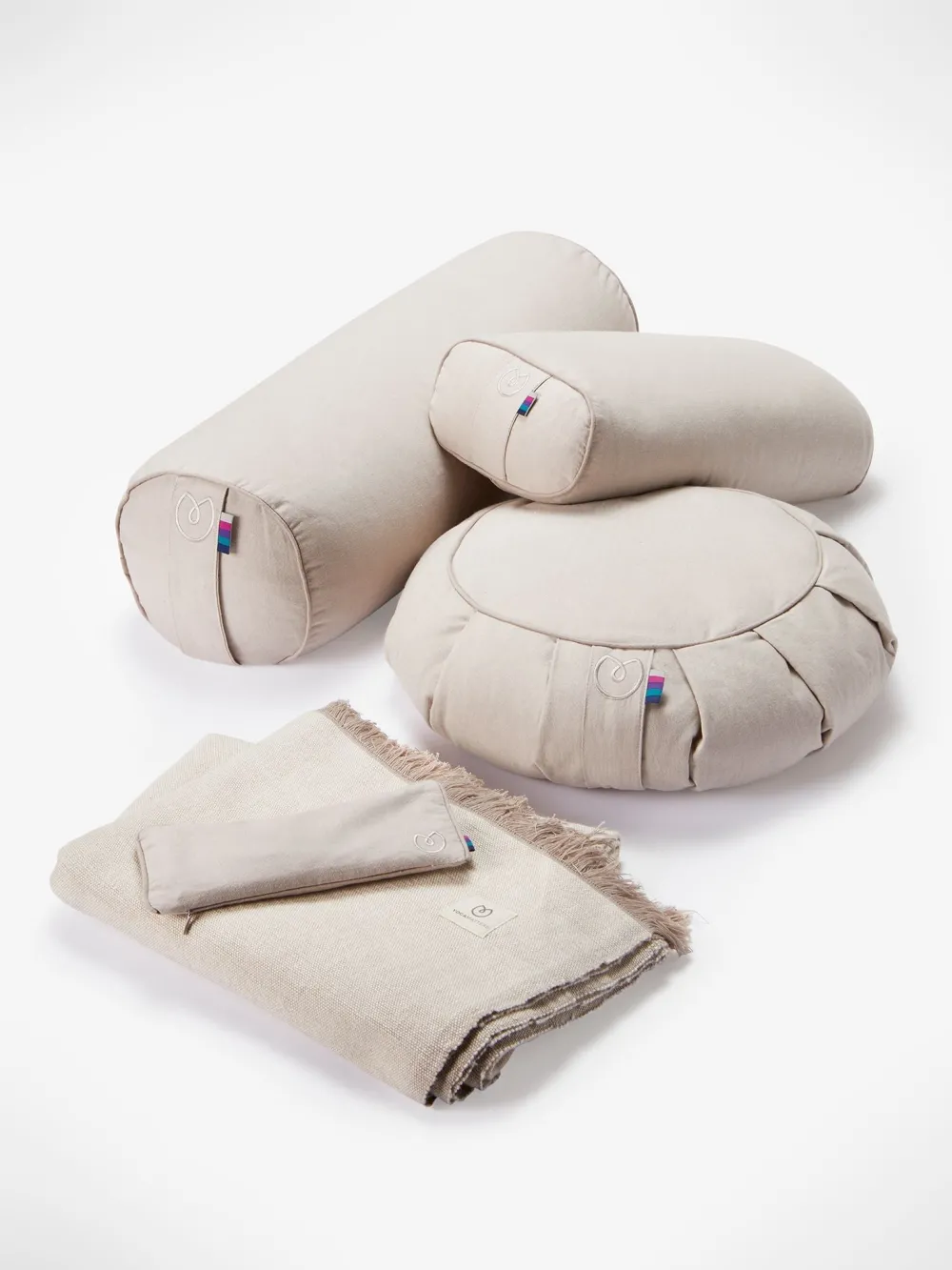 Best LOYALE01 Yogamatters Organic Cotton Chambray Zafu Meditation Cushion