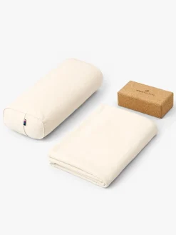 Discount LOYALE01 Yogamatters Organic Cotton Yoga Blanket - Natural