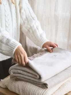 Clearance LOYALE01 Yogamatters Organic Cotton Chambray Yoga Blanket - Box of 15