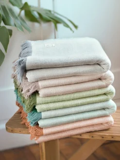 Clearance LOYALE01 Yogamatters Organic Cotton Chambray Yoga Blanket - Box of 15