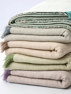 Clearance LOYALE01 Yogamatters Organic Cotton Chambray Yoga Blanket - Box of 15