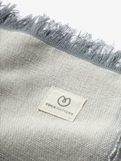 Discount LOYALE01 Yogamatters Organic Cotton Chambray Yoga Blanket