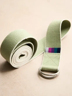 Clearance LOYALE01 Yogamatters Organic Cotton Chambray D-ring Yoga Belt - Pack of 20
