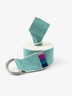 Clearance LOYALE01 Yogamatters Organic Cotton Chambray D-ring Yoga Belt - Pack of 20