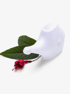 New LOYALE01 Yogamatters Plastic Neti Pot - White