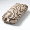 Sale LOYALE01 Yogamatters Rectangular Bolster - Charcoal & Taupe Stripe