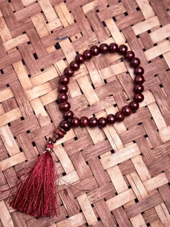 Hot LOYALE01 Yogamatters Rosewood Mala Beads Bracelet