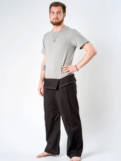 Clearance LOYALE01 Yogamatters Thai Fisherman’s Organic Cotton Yoga Pants